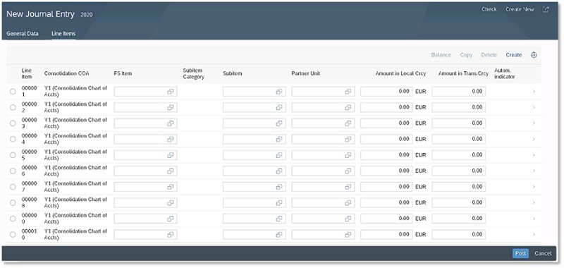 SAP system