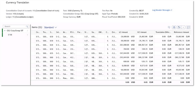 SAP system