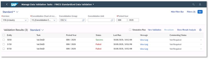 SAP system