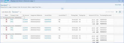 SAP System Screenshot