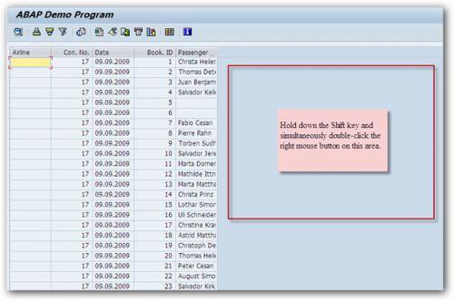 ABAP Demo Program