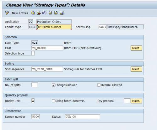 Batch Strategy Types