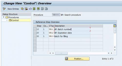 Batch Search Procedure