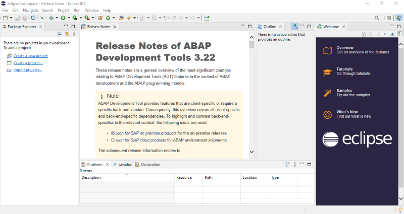 Install SAP ADT Plug-ins